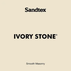 Sandtex Ultra Smooth Masonry Paint - Ivory Stone - 150ml -Rust-Oleum Store 12804566 1894870274540979