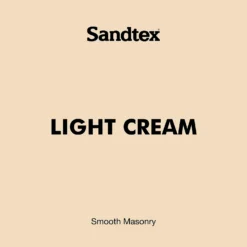 Sandtex Ultra Smooth Masonry Paint - Light Cream - 150ml -Rust-Oleum Store 12804747 7274870274572620