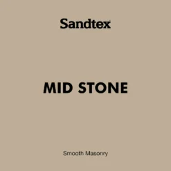 Sandtex Ultra Smooth Masonry Paint - Mid Stone - 150ml -Rust-Oleum Store 12805837 1574870274572605