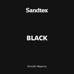Sandtex® Ultra Smooth Masonry Paint Black - 2.5L -Rust-Oleum Store 12806289 1954871255918712