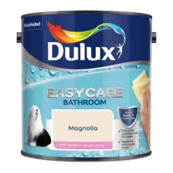 Dulux Easycare Bathroom Silk Paint - Magnolia - 2.5L -Rust-Oleum Store 12806342 1214833236285568