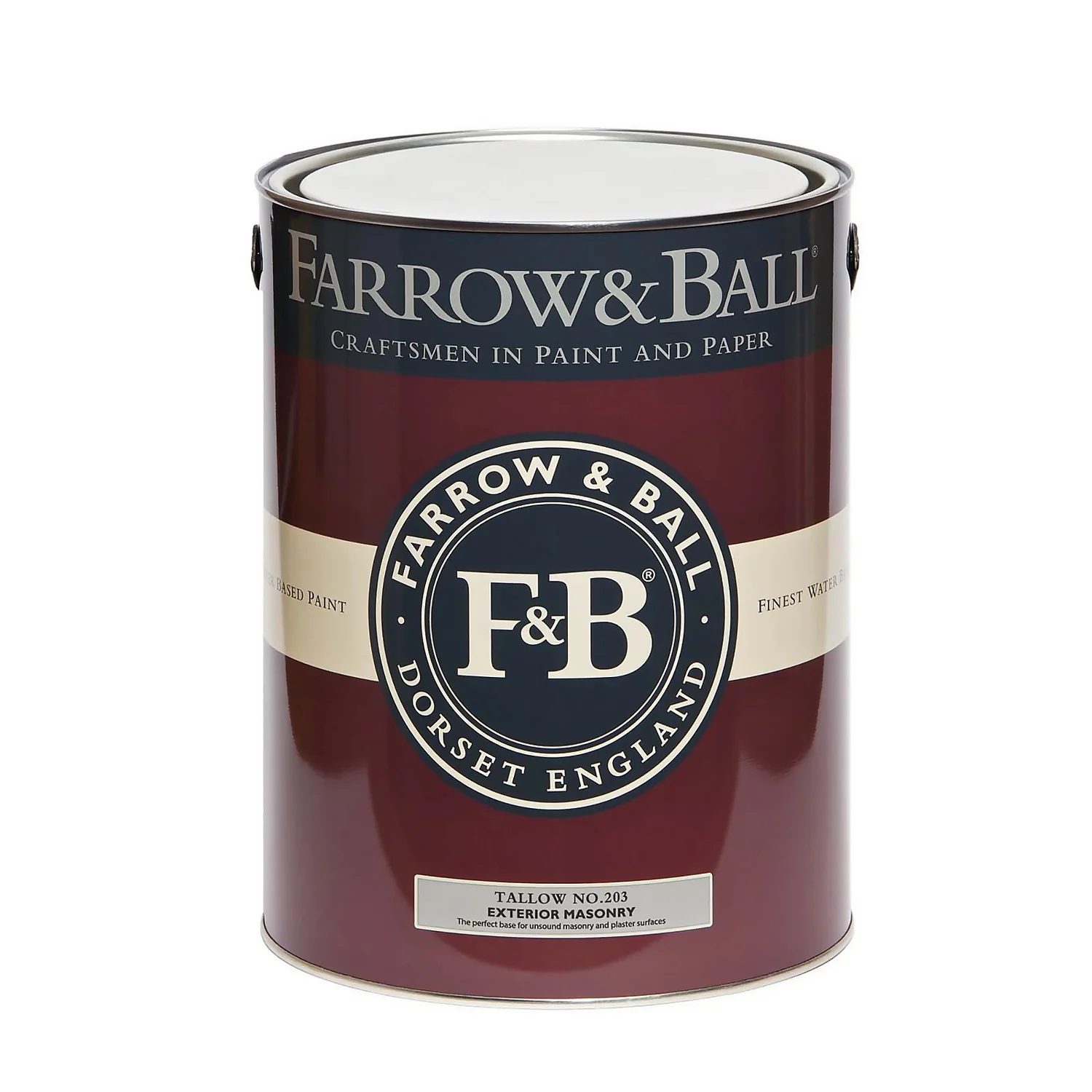 Farrow & Ball Exterior Masonry Paint Tallow - 5L Farrow & Ball Exterior Masonry Paint Tallow - 5L -Rust-Oleum Store 12806345 1594951870208535