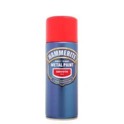 Hammerite Red - Exterior Smooth Aerosol Paint - 400ml