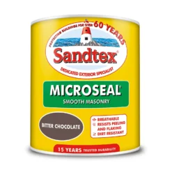 Sandtex® Ultra Smooth Masonry Paint Bitter Chocolate - 1L -Rust-Oleum Store 12807368 3614871561497143