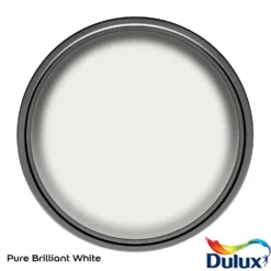Dulux Easycare Bathroom Pure Brilliant White - Soft Sheen Paint - 1L -Rust-Oleum Store 12808305 1114832978036682