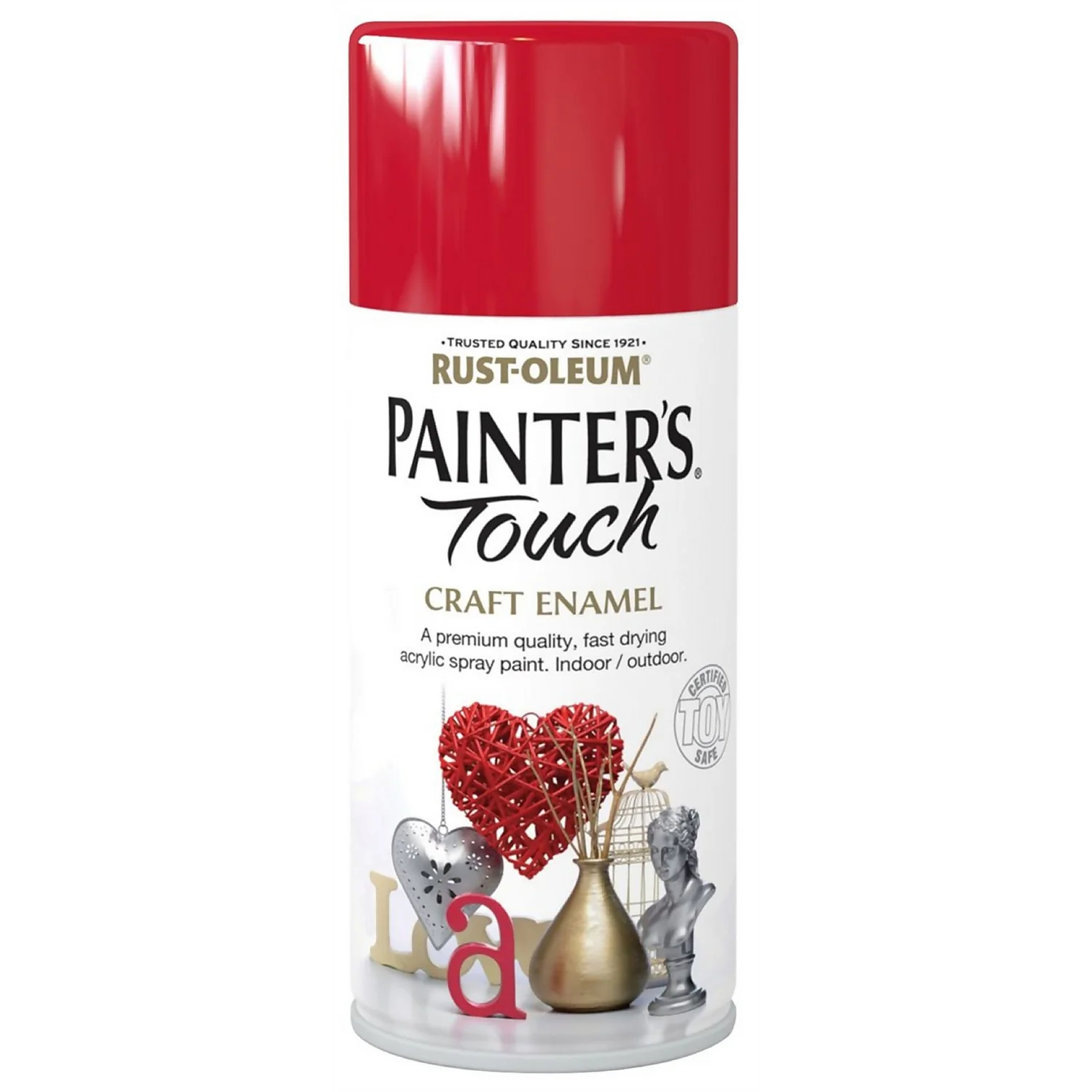 Rust-Oleum Painters Touch - Craft Enamel Spray Paint Cherry Red Gloss - 150ml Rust-Oleum Painters Touch - Craft Enamel Spray Paint Cherry Red Gloss - 150ml -Rust-Oleum Store 12808551 8184843272773154