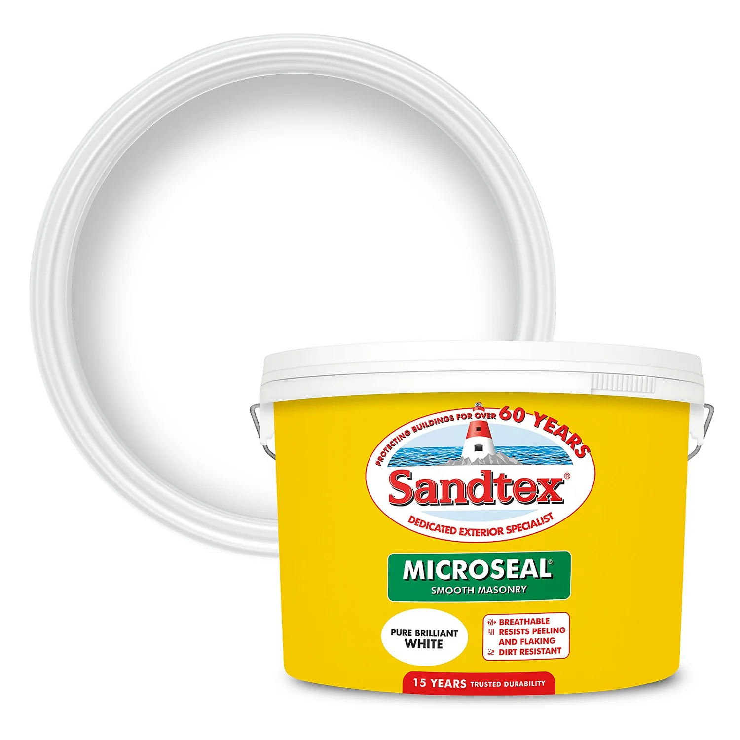 Sandtex® Ultra Smooth Masonry Paint Pure Brilliant White - 10L Sandtex® Ultra Smooth Masonry Paint Pure Brilliant White - 10L -Rust-Oleum Store 12808642 4394871503474818