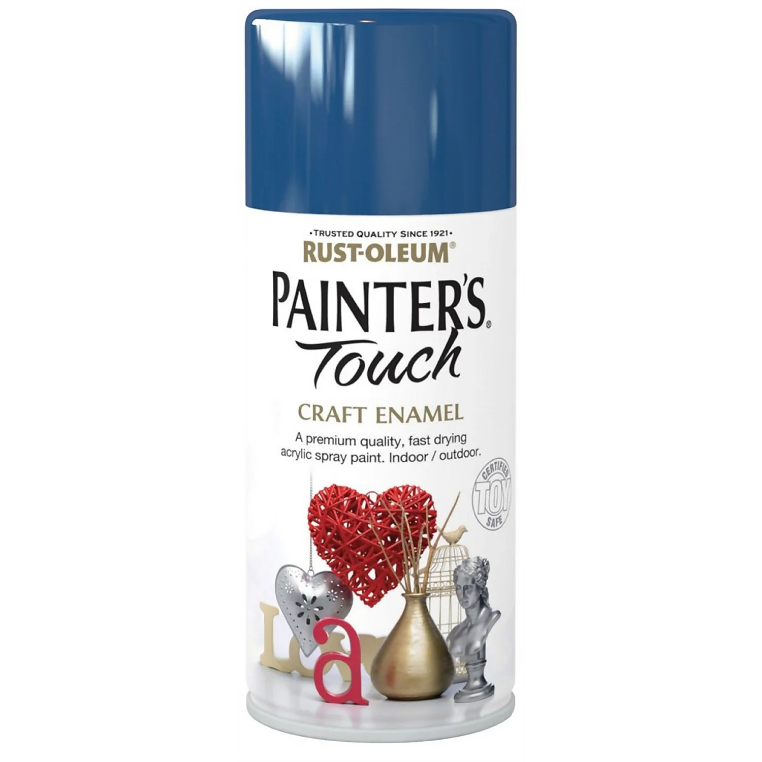 Rust-Oleum Painters Touch - Craft Enamel Spray Paint Ocean Blue - 150ml Rust-Oleum Painters Touch - Craft Enamel Spray Paint Ocean Blue - 150ml -Rust-Oleum Store 12808659 1804843272613050