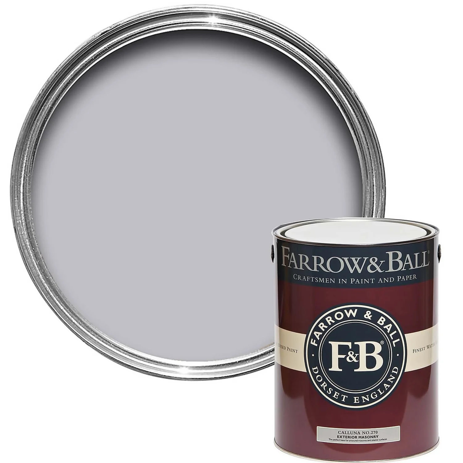 Farrow & Ball Exterior Masonry Paint Calluna - 5L Farrow & Ball Exterior Masonry Paint Calluna - 5L -Rust-Oleum Store 12809201 1464951872710733