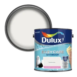 Dulux Easycare Bathroom Pure Brilliant White - Soft Sheen Paint - 2.5L