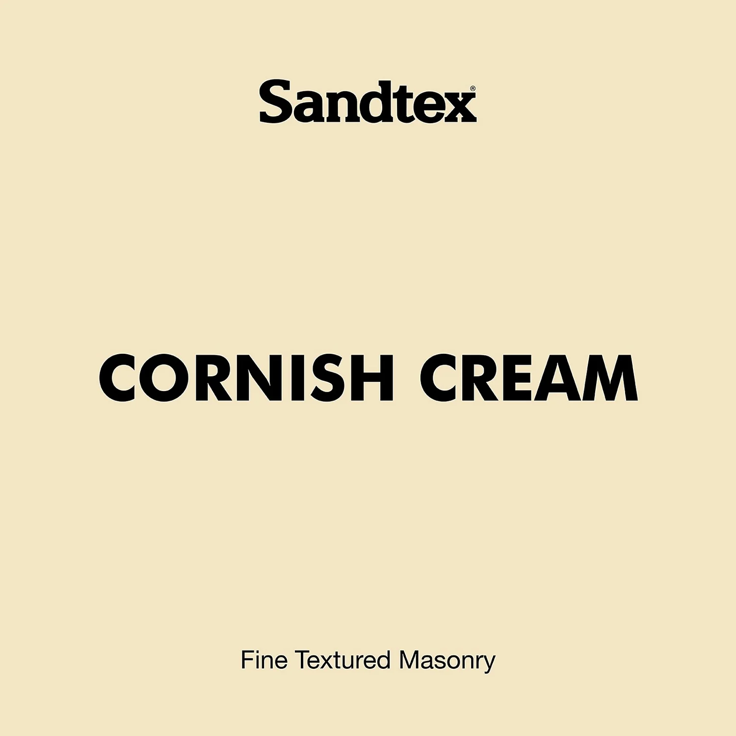 Sandtex® Textured Masonry Paint Cornish Cream - 5L Sandtex® Textured Masonry Paint Cornish Cream - 5L -Rust-Oleum Store 12809504 1154871503778682
