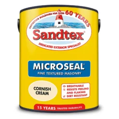 Sandtex® Textured Masonry Paint Cornish Cream - 5L 9 Sandtex® Textured Masonry Paint Cornish Cream - 5L -Rust-Oleum Store 12809504 1494871503746435