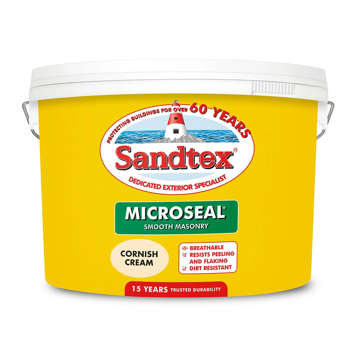 Sandtex® Ultra Smooth Masonry Paint Cornish Cream - 10L Sandtex® Ultra Smooth Masonry Paint Cornish Cream - 10L -Rust-Oleum Store 12809759 8234871497785006