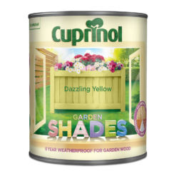 Cuprinol Garden Shades Dazzling Yellow - 1L 4 Cuprinol Garden Shades Dazzling Yellow - 1L -Rust-Oleum Store 12810289 1464949841801993