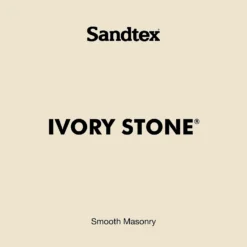Sandtex® Ultra Smooth Masonry Paint Ivory Stone - 5L -Rust-Oleum Store 12811768 1194871319437100