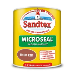 Sandtex® Ultra Smooth Masonry Paint Brick Red - 1L -Rust-Oleum Store 12813204 9164871563005513