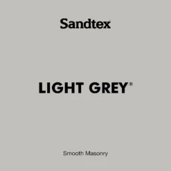 Sandtex® Ultra Smooth Masonry Paint Light Grey - 5L -Rust-Oleum Store 12813520 1654871567440320