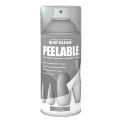 Rust-Oleum Peelable Silver Spray Paint - 150ml