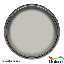 Dulux Matt Emulsion Paint Perfectly Taupe - 2.5L -Rust-Oleum Store 12814933 1914833198540771