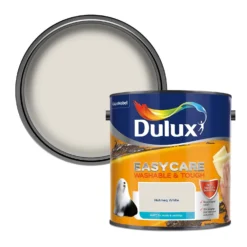 Dulux Easycare Washable & Tough Matt Paint Nutmeg White - 2.5L