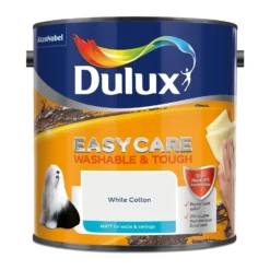 Dulux Easycare Washable & Tough Matt Paint White Cotton - 2.5L -Rust-Oleum Store 12815856 9154833169049523
