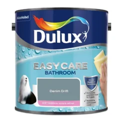 Dulux Easycare Bathroom Denim Drift Soft Sheen Paint - 2.5L -Rust-Oleum Store 12819357 3124833220576005