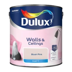 Dulux Matt Emulsion Paint Blush Pink - 2.5L -Rust-Oleum Store 12819366 1374833219095490