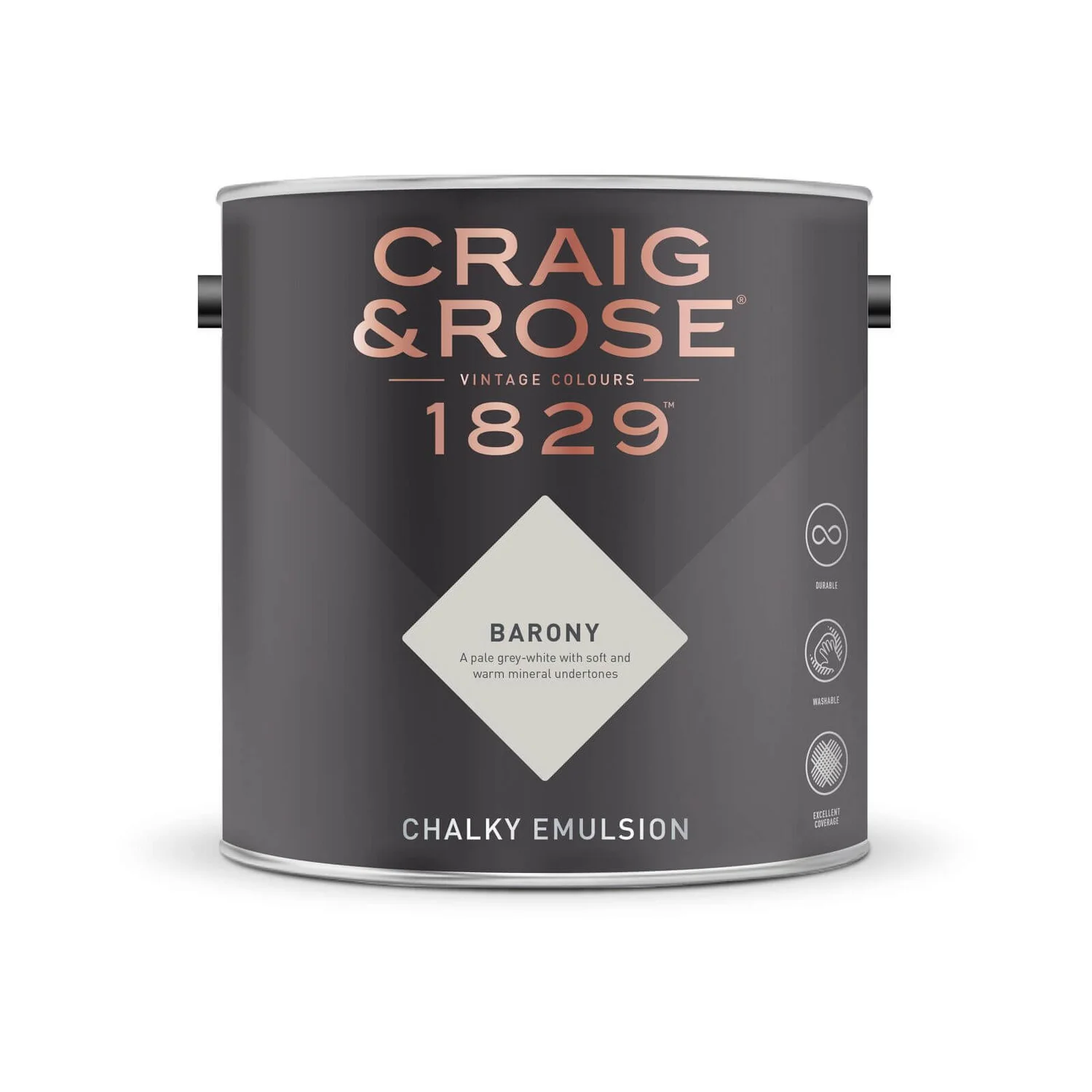 Craig & Rose 1829 Chalky Emulsion Paint Barony - 2.5L Craig & Rose 1829 Chalky Emulsion Paint Barony - 2.5L -Rust-Oleum Store 12820462 1964832991099756