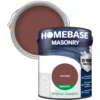 Homebase Smooth Masonry Paint - Autumn 5L -Rust-Oleum Store 12833400 1824831918354851