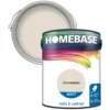 Homebase Matt Emulsion Paint Cottonseed - 5L 1 Homebase Matt Emulsion Paint Cottonseed - 5L -Rust-Oleum Store 12836466 9234831946457855