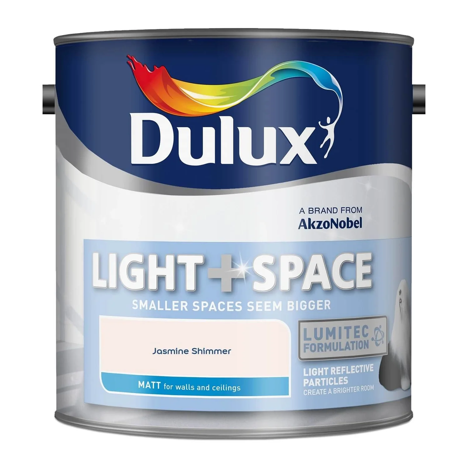 Dulux Light & Space Matt Emulsion Paint Jasmine Shimmer - 2.5L Dulux Light & Space Matt Emulsion Paint Jasmine Shimmer - 2.5L -Rust-Oleum Store 12839229 1964833193846530