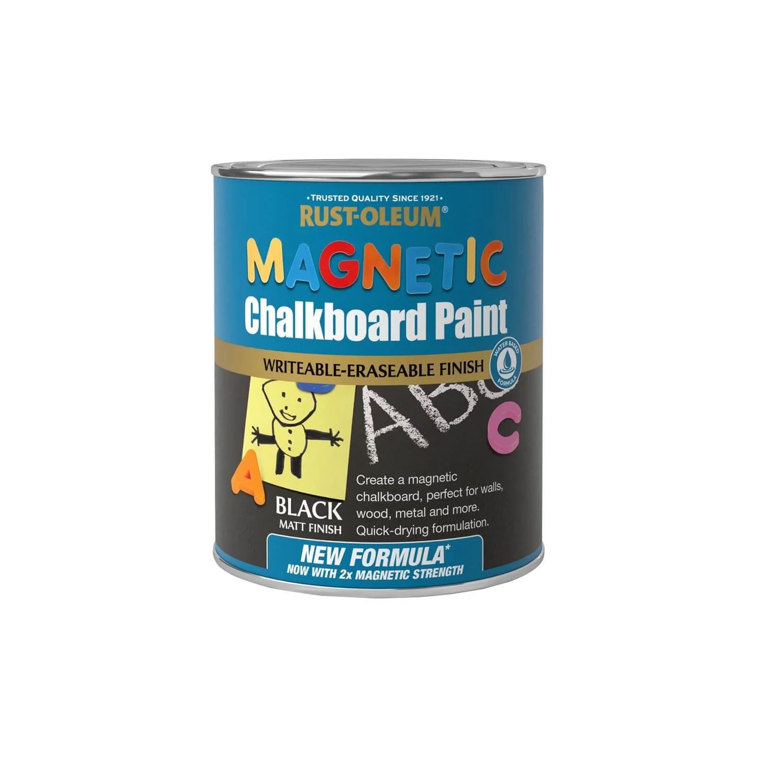 Rust-Oleum WB Magnetic Chalkboard Paint 750ml Rust-Oleum WB Magnetic Chalkboard Paint 750ml -Rust-Oleum Store 12840768 5594831910219895