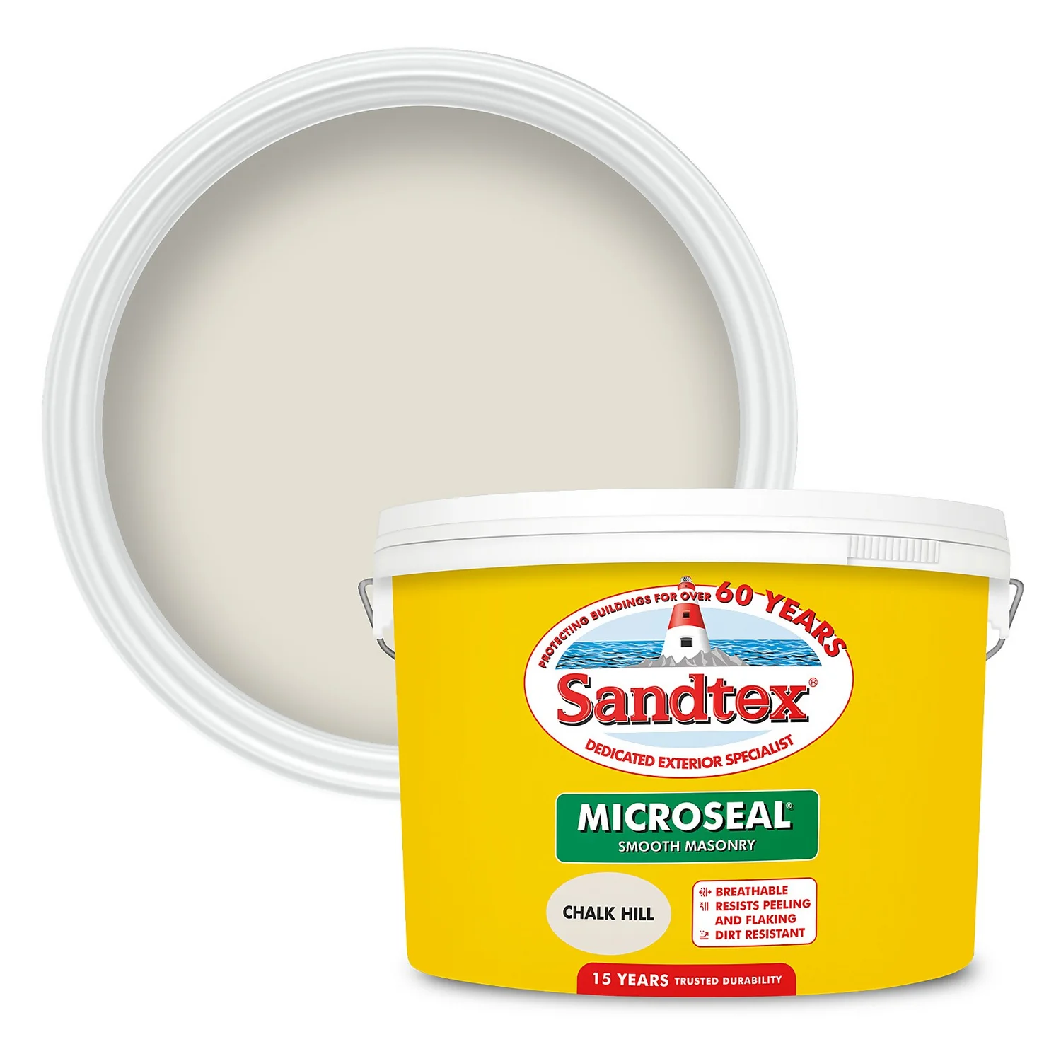 Sandtex® Ultra Smooth Masonry Paint Chalk Hill - 10L Sandtex® Ultra Smooth Masonry Paint Chalk Hill - 10L -Rust-Oleum Store 12841188 1894872086012967