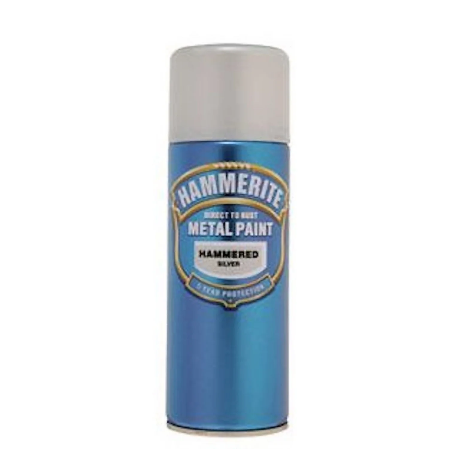 Hammerite Silver Grey - Hammered Exterior Aerosol Paint - 400ml Hammerite Silver Grey - Hammered Exterior Aerosol Paint - 400ml -Rust-Oleum Store 12843356 1014847480964135
