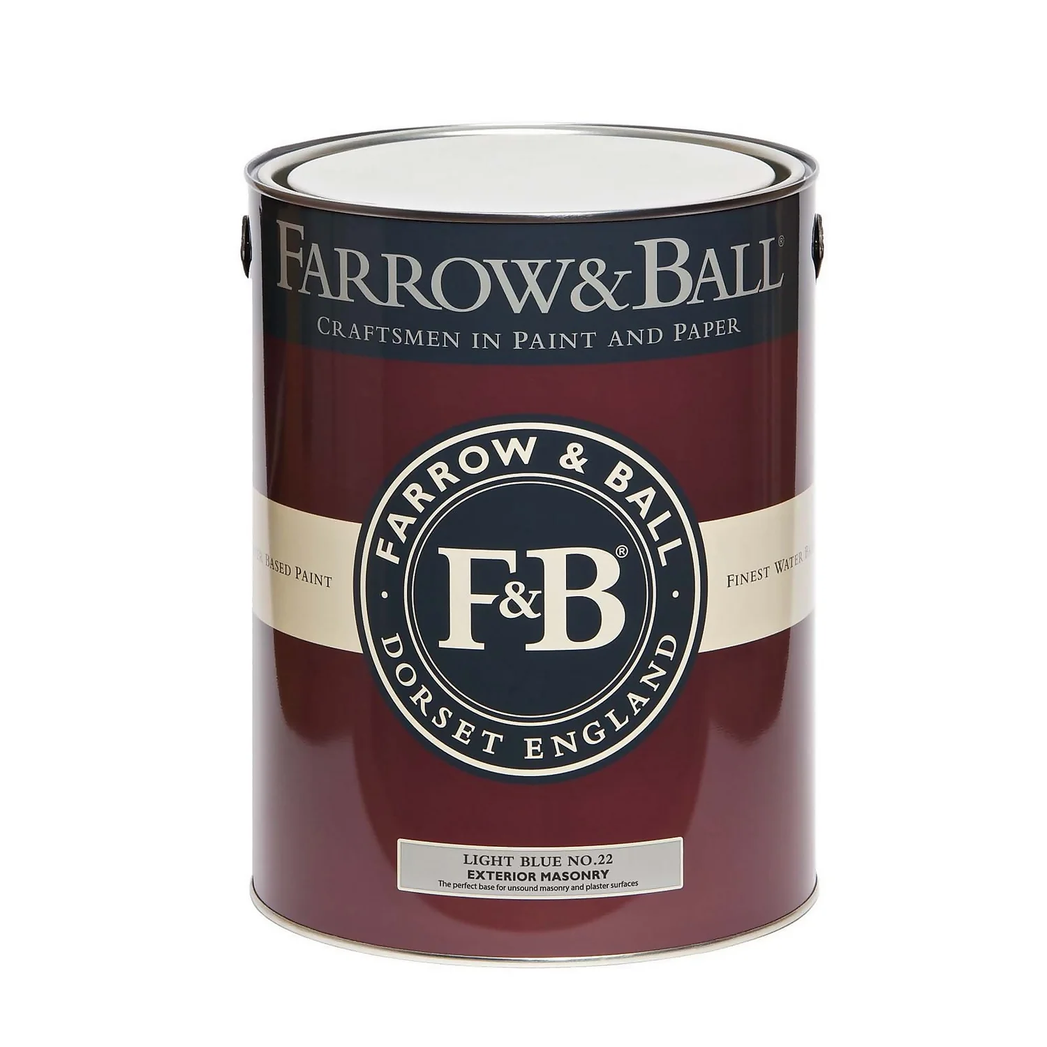 Farrow & Ball Exterior Masonry Light Blue - 5L Farrow & Ball Exterior Masonry Light Blue - 5L -Rust-Oleum Store 12845194 9534951867692378