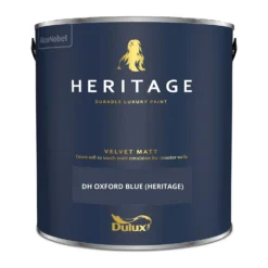 Dulux Heritage Matt Emulsion Paint DH Oxford Blue - 2.5L 5 Dulux Heritage Matt Emulsion Paint DH Oxford Blue - 2.5L -Rust-Oleum Store 12882029 1864843786678638