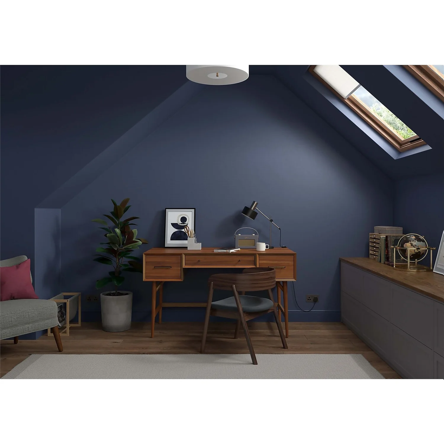 Dulux Heritage Matt Emulsion Paint DH Oxford Blue - 2.5L Dulux Heritage Matt Emulsion Paint DH Oxford Blue - 2.5L -Rust-Oleum Store 12882029 6014843786813980
