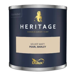 Dulux Heritage Matt Emulsion Paint Pearl Barley - Tester 125ml -Rust-Oleum Store 12886124 6224843801200999