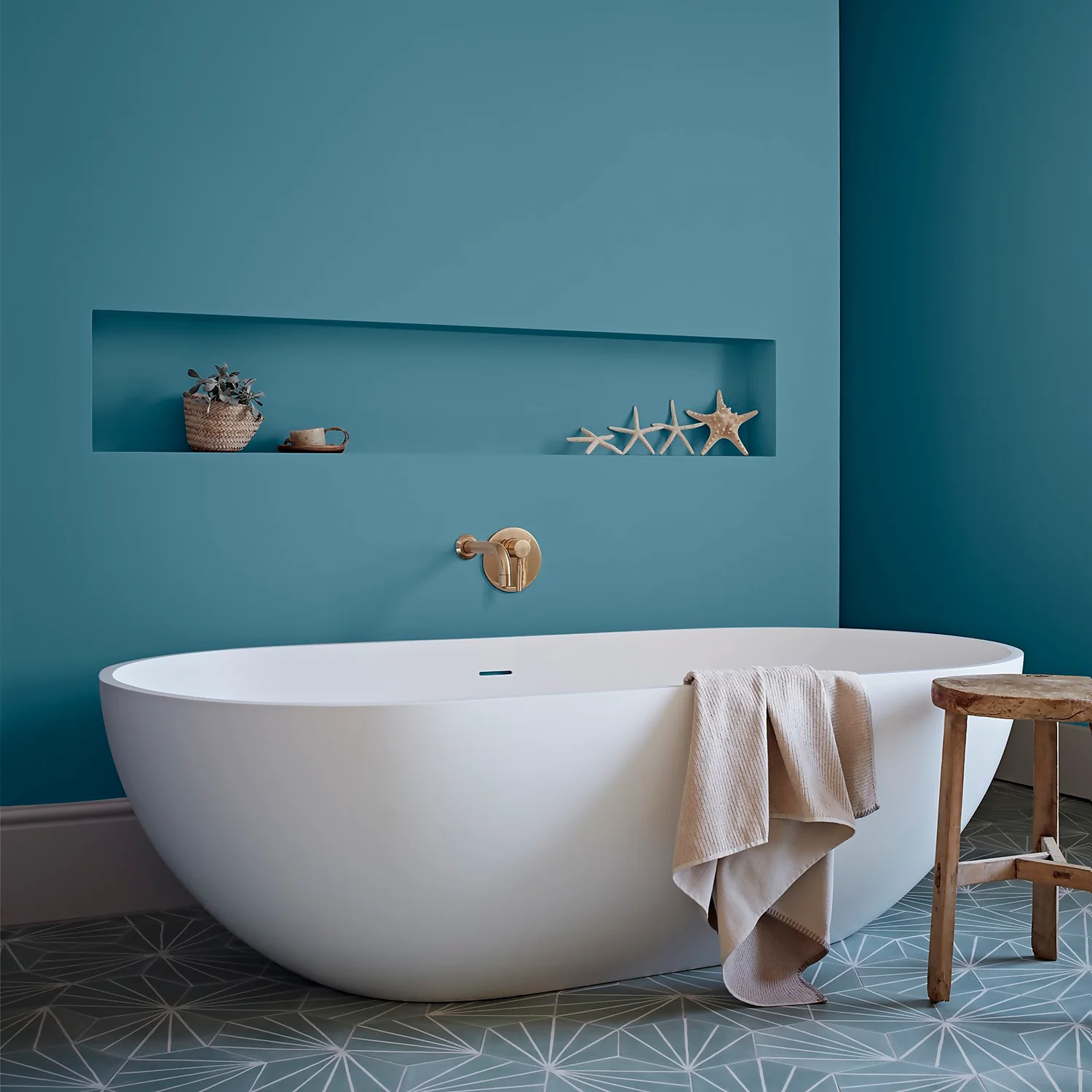 Crown Easyclean Bathroom Paint Teal - 0.04L Crown Easyclean Bathroom Paint Teal - 0.04L -Rust-Oleum Store 12886566 1654853989645434