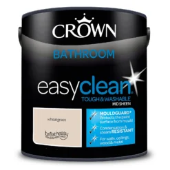 Crown Easyclean® Mouldguard+ Bathroom Mid Sheen Washable Multi Surface Paint Paint Wheatgrass® - 2.5 L -Rust-Oleum Store 12886950 9434853416223970