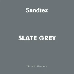 Sandtex® Ultra Smooth Masonry Paint Slate Grey - 5L -Rust-Oleum Store 12886989 1024855754829033