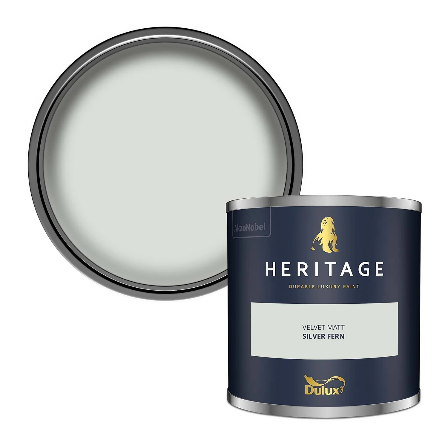 Dulux Heritage Matt Emulsion Paint Silver Fern - Tester 125ml Dulux Heritage Matt Emulsion Paint Silver Fern - Tester 125ml -Rust-Oleum Store 12891353 6974843789833297