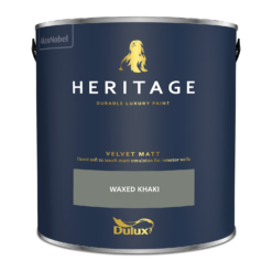 Dulux Heritage Matt Emulsion Paint Waxed Khaki - 2.5L -Rust-Oleum Store 12899143 1544847684711196