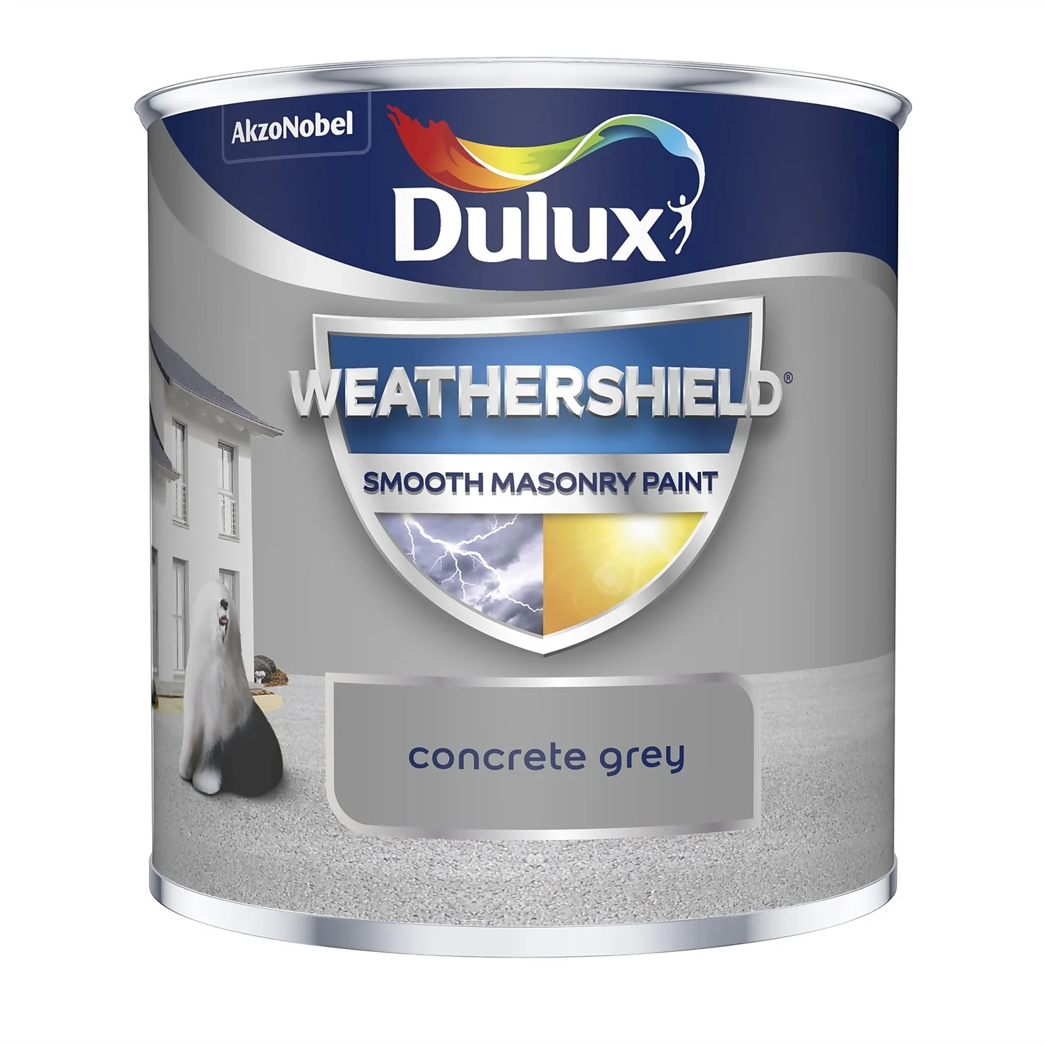 Dulux Weathershield Smooth Masonry Paint Concrete Grey - Tester 250ml Dulux Weathershield Smooth Masonry Paint Concrete Grey - Tester 250ml -Rust-Oleum Store 13032826 1544857378522267