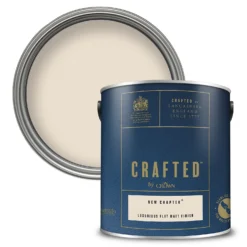 CRAFTED™ By Crown Flat Matt Interior Wall, Ceiling And Wood Paint New Chapter® - 2.5L