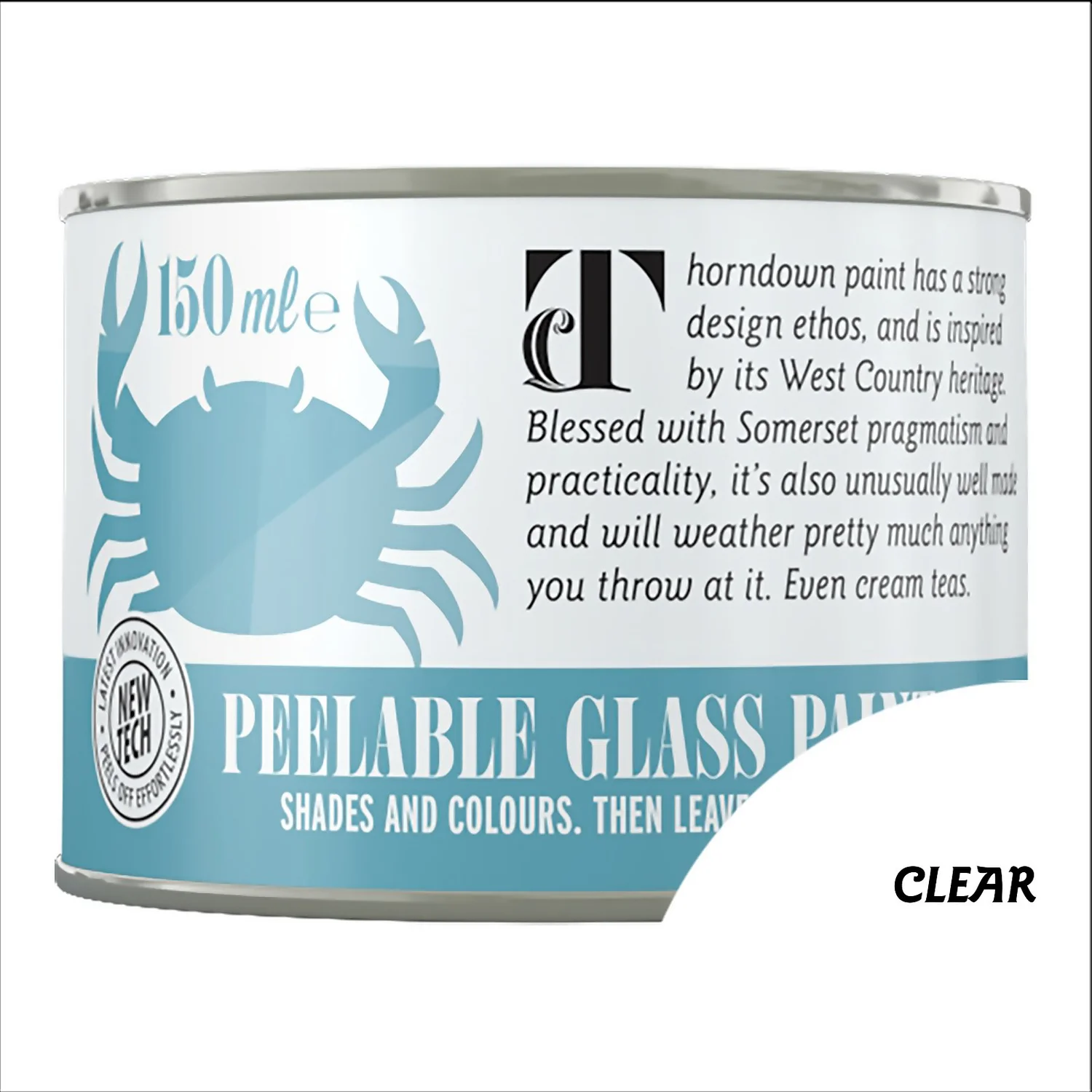 Thorndown Clear Peelable Glass Paint 150ml Thorndown Clear Peelable Glass Paint 150ml -Rust-Oleum Store 13301839 1824920587674728