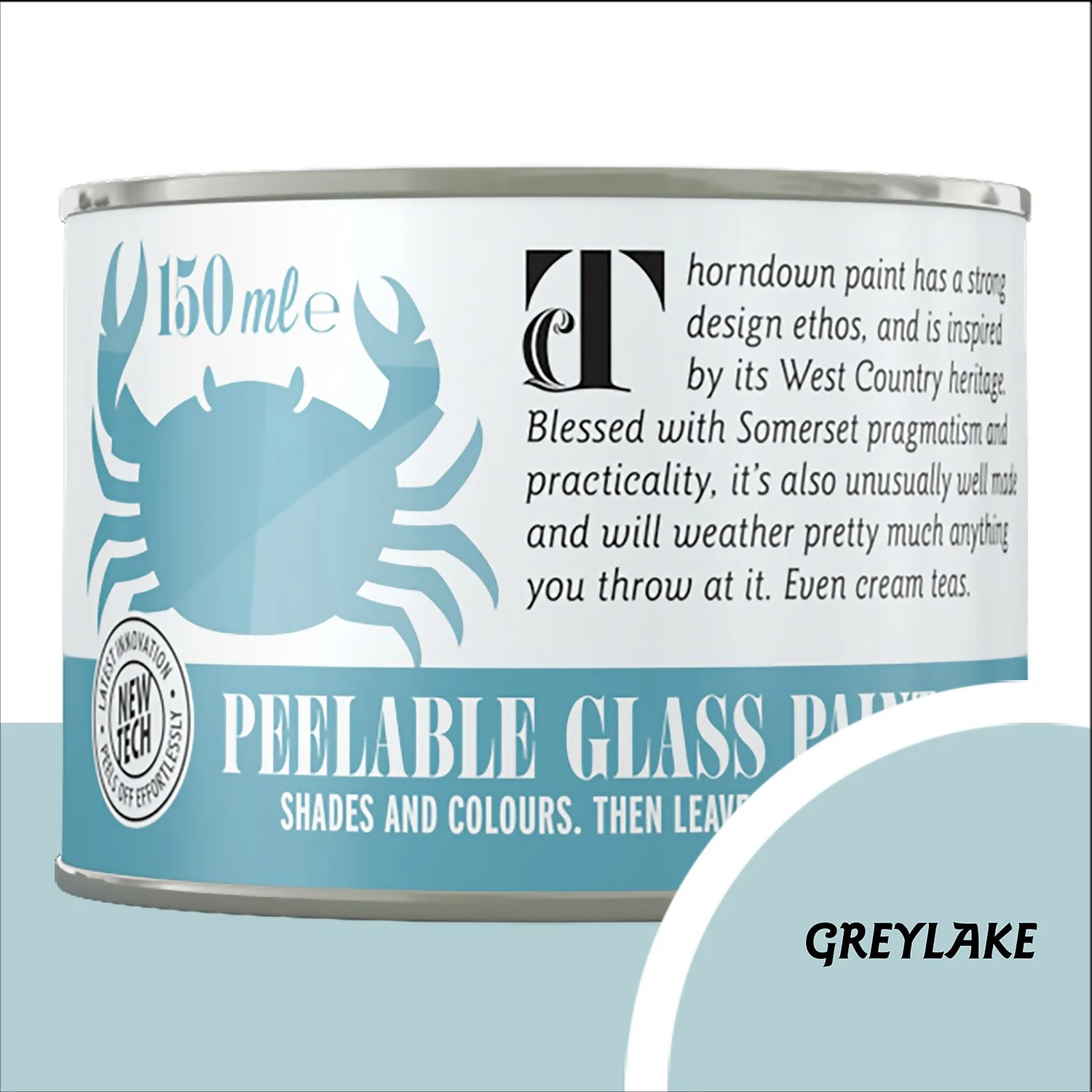 Thorndown Greylake Peelable Glass Paint 150ml Thorndown Greylake Peelable Glass Paint 150ml -Rust-Oleum Store 13301866 3744920763305720