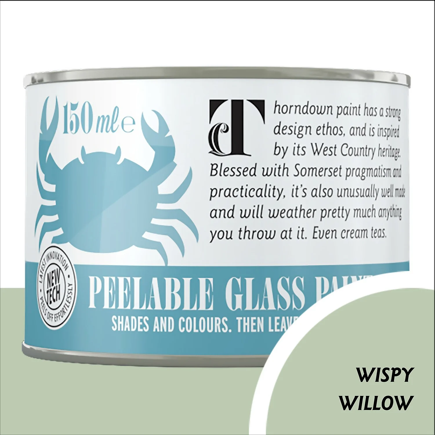 Thorndown Wispy Willow Peelable Glass Paint 150ml Thorndown Wispy Willow Peelable Glass Paint 150ml -Rust-Oleum Store 13301897 1714920827882139