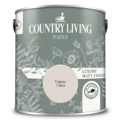 Country Living Matt Emulsion Multi-Surface Paint Vintage China - 2.5L -Rust-Oleum Store 13419328 1124940801591148