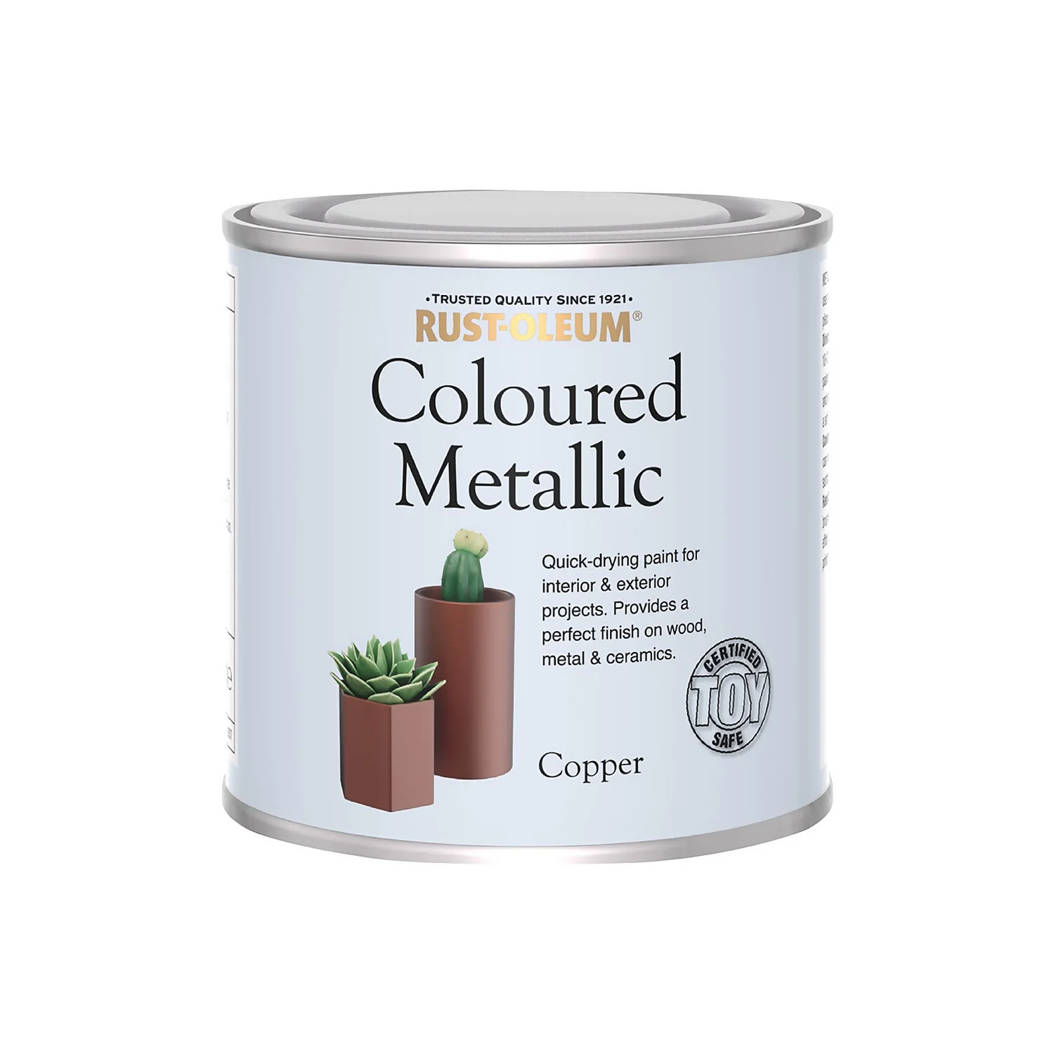Rust-Oleum Metallic Paint Copper - 250ml Rust-Oleum Metallic Paint Copper - 250ml -Rust-Oleum Store 14606446 5365053515922362